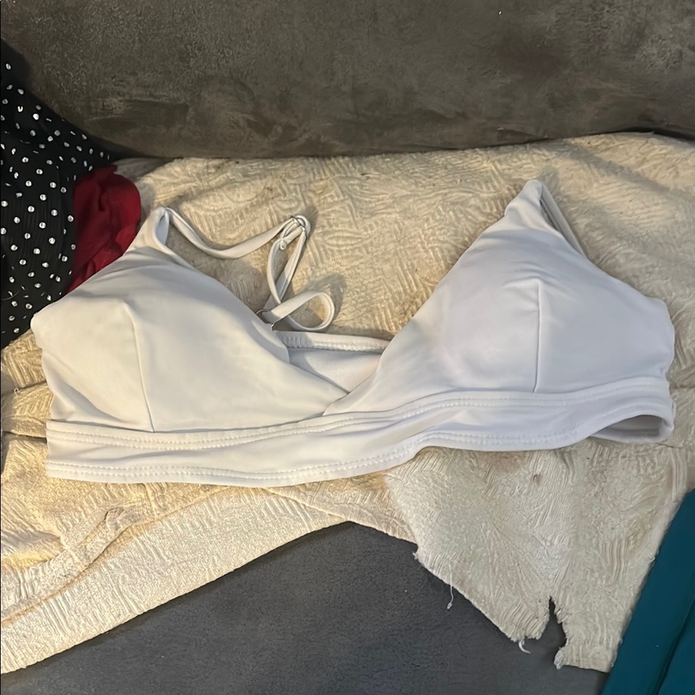 White swim top